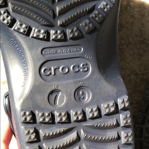 Navy Blue Crocs - Picture 3 of 3